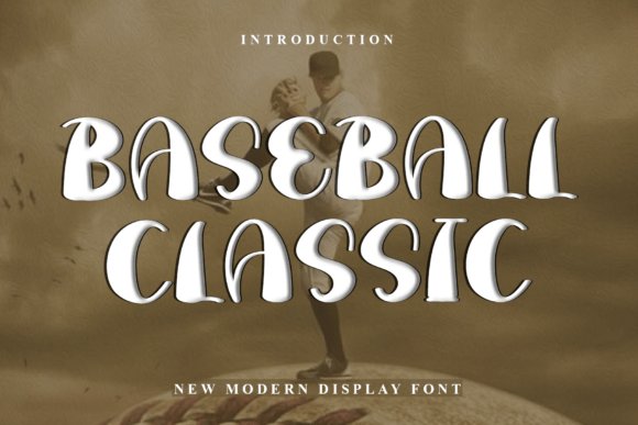 Baseball Classic Typeface for Festive Editorial Design