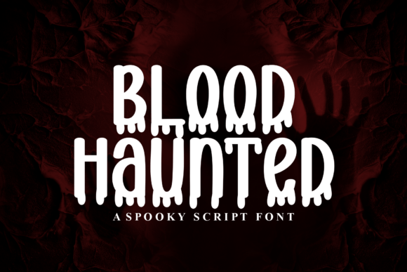Blood Haunted Typeface Review for Brand Identity Projects