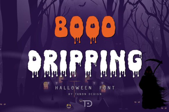 Booo Dripping: The Spooky Halloween Font for High-Impact Visuals