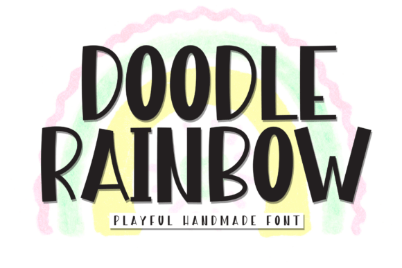 Doodle Rainbow: A Friendly Display Font for Editorial Design