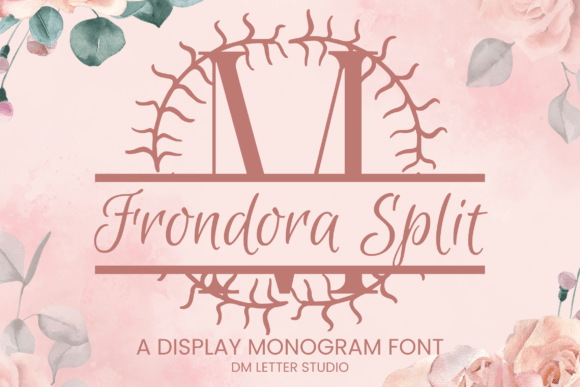 Frondora Split Monogram: A Designer’s Take on Elegant Branding