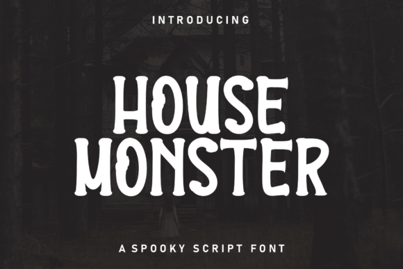 House Monster: A Casual Display Font for Engaging Campaigns