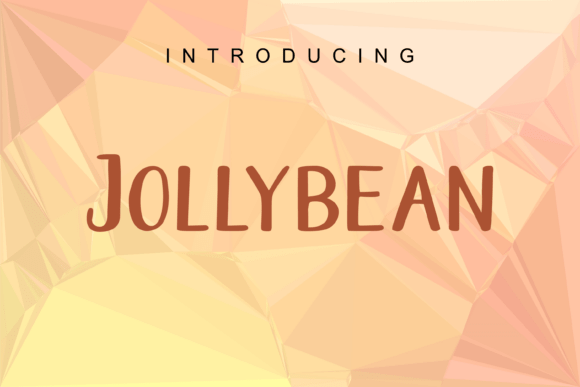 Jollybean: A Playful Display Font for Youthful Editorial Design