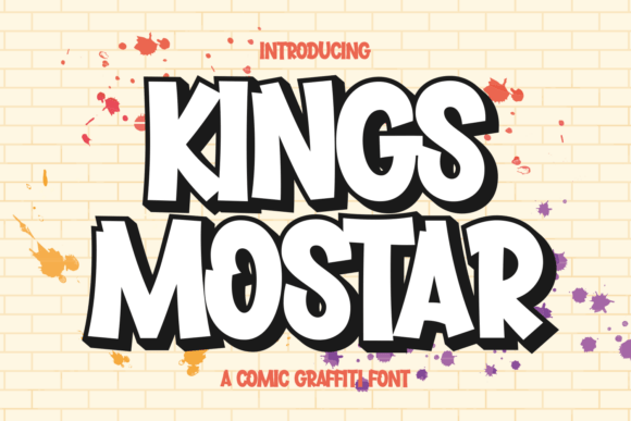 Kings Mostar: A Quirky Display Font for Campaign Design
