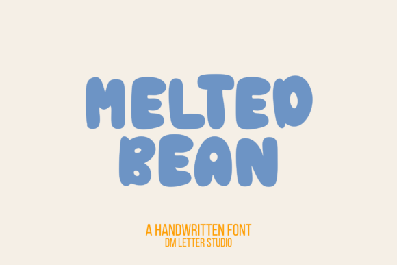 Melted Bean: The Quirky Display Font for Playful Digital Branding