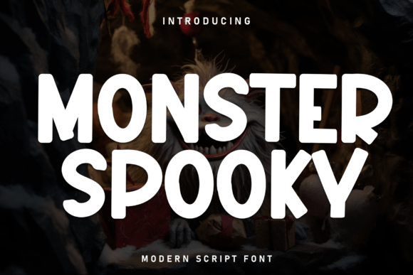 Monster Spooky Typeface: A Designer’s Take on Friendly Branding