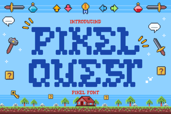 Pixel Quest: A Retro Pixel Typeface Review for Modern Branding