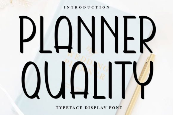 Planner Quality Typeface Review: A Festive Display Font for Holiday Branding