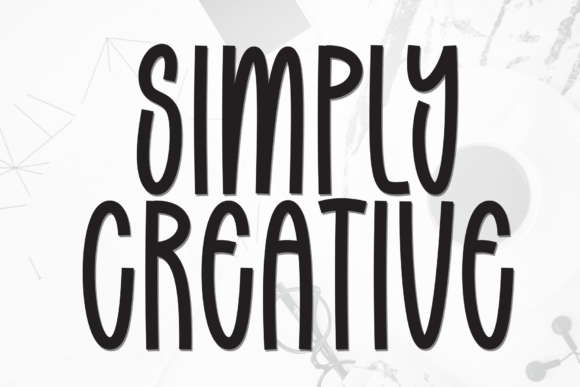Simply Creative: The Casual Display Font for Scroll-Stopping Visuals