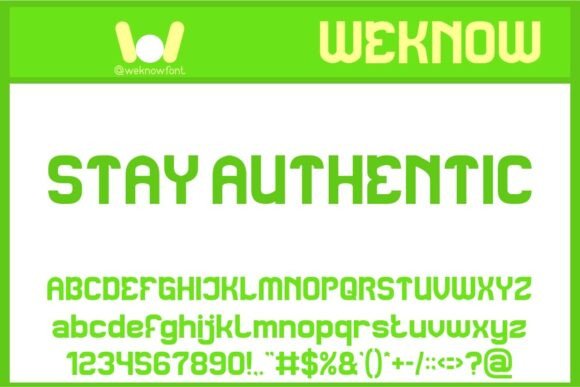 Stay Authentic Typeface for Handmade Branding and Labels