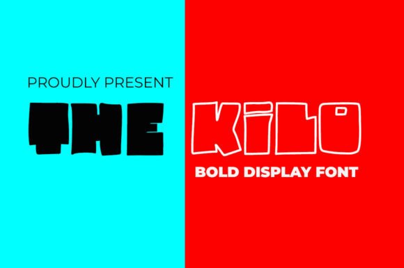 The Kilo Bold Display Font for Memorable Brand Identity