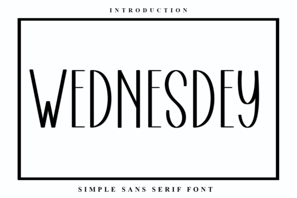 Wednesdey Typeface Review: A Festive Display Font for Editorial Design