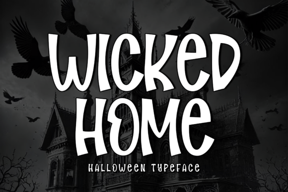 Wicked Home Typeface Review for Spooky Season Branding